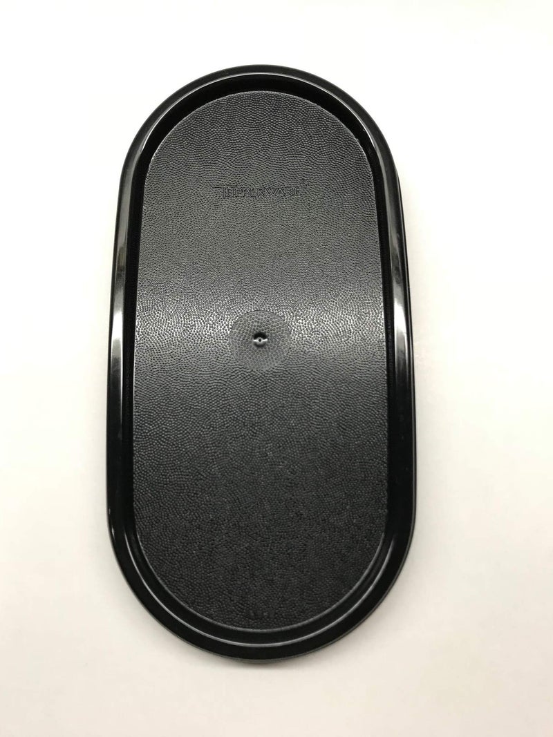 Tupperware Modular Mates OVAL Replacement Seal / Lid ONLY - BLACK - Image 1